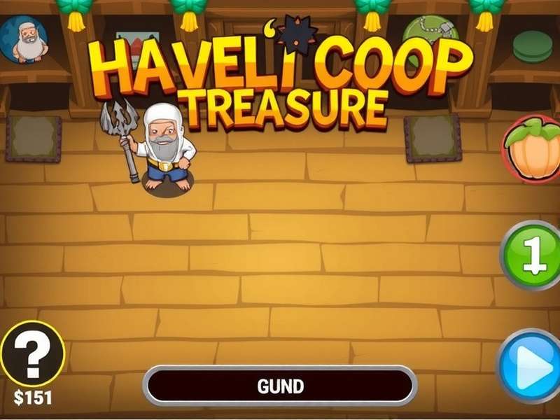 Exploring a Haveli in the Game Haveli Coop Treasure Gameplay Screenshot